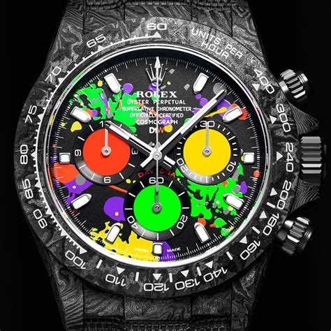 rolex daytona forged carbon|rolex daytona motley price.